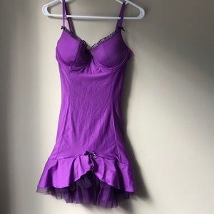 Victoria’s Secret Purple Tutu Babydoll Lingerie